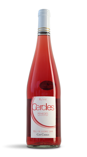 Ampolla de vi Can Casals - Cercles Rosat - Ull de llebre
