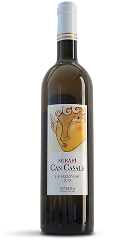 Ampolla de vi Can Casals Serafí - Chardonnay